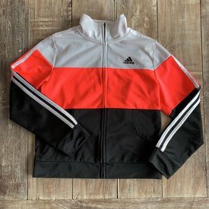 Adidas track suit jacket girls size 10/12